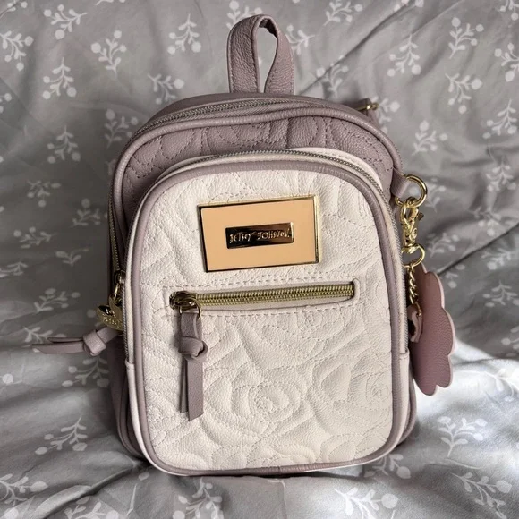 Betsey Johnson | Bags | Betsey Johnson Cream And Gray  display picture 2